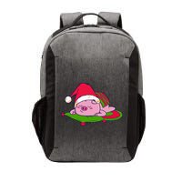 Cute Sleepy Christmas Pig Vector Backpack