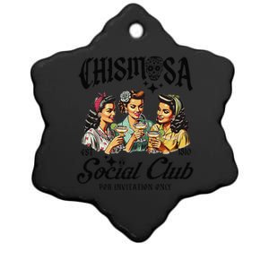 Chismosa Social Club Ceramic Star Ornament