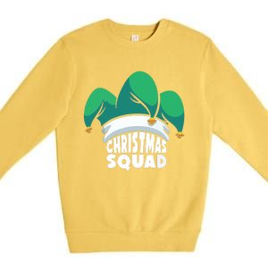 Christmas Squad Christmas Holiday Funny Family Matching Premium Crewneck Sweatshirt