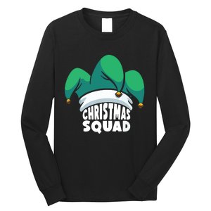 Christmas Squad Christmas Holiday Funny Family Matching Long Sleeve Shirt