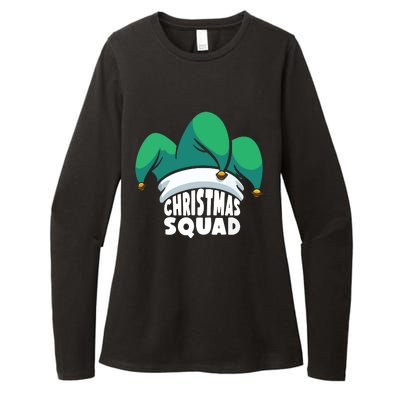 Christmas Squad Christmas Holiday Funny Family Matching Womens CVC Long Sleeve Shirt