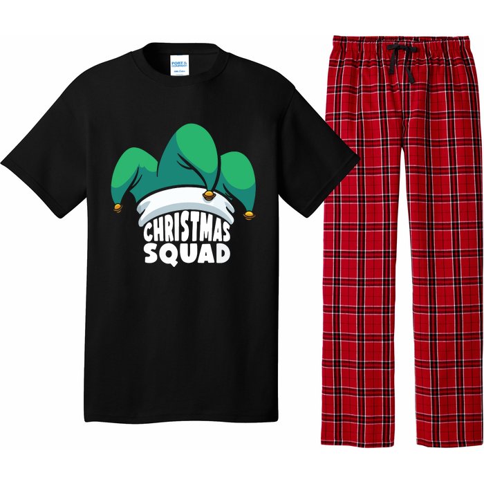 Christmas Squad Christmas Holiday Funny Family Matching Pajama Set