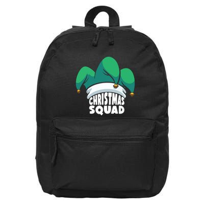 Christmas Squad Christmas Holiday Funny Family Matching 16 in Basic Backpack