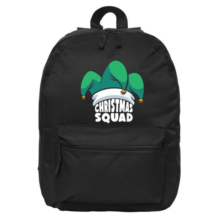 Christmas Squad Christmas Holiday Funny Family Matching 16 in Basic Backpack