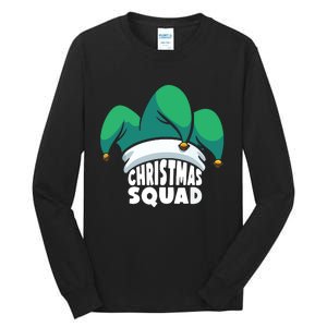 Christmas Squad Christmas Holiday Funny Family Matching Tall Long Sleeve T-Shirt