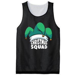 Christmas Squad Christmas Holiday Funny Family Matching Mesh Reversible Basketball Jersey Tank