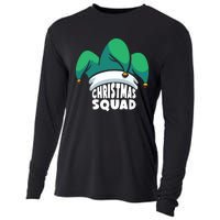 Christmas Squad Christmas Holiday Funny Family Matching Cooling Performance Long Sleeve Crew