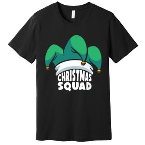 Christmas Squad Christmas Holiday Funny Family Matching Premium T-Shirt