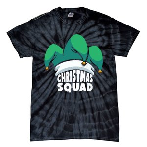 Christmas Squad Christmas Holiday Funny Family Matching Tie-Dye T-Shirt