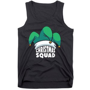 Christmas Squad Christmas Holiday Funny Family Matching Tank Top