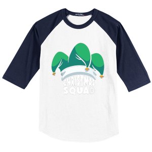 Christmas Squad Christmas Holiday Funny Family Matching Baseball Sleeve Shirt