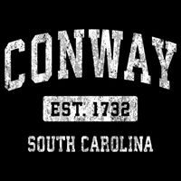 Conway South Carolina Sc Vintage Sports Baby Bodysuit