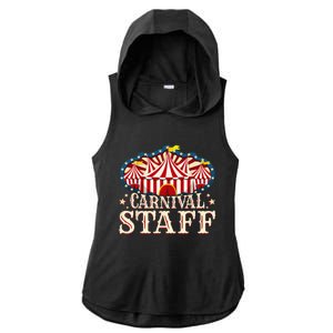 Carnival Staff Ladies PosiCharge Tri-Blend Wicking Draft Hoodie Tank