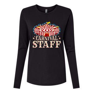 Carnival Staff Womens Cotton Relaxed Long Sleeve T-Shirt