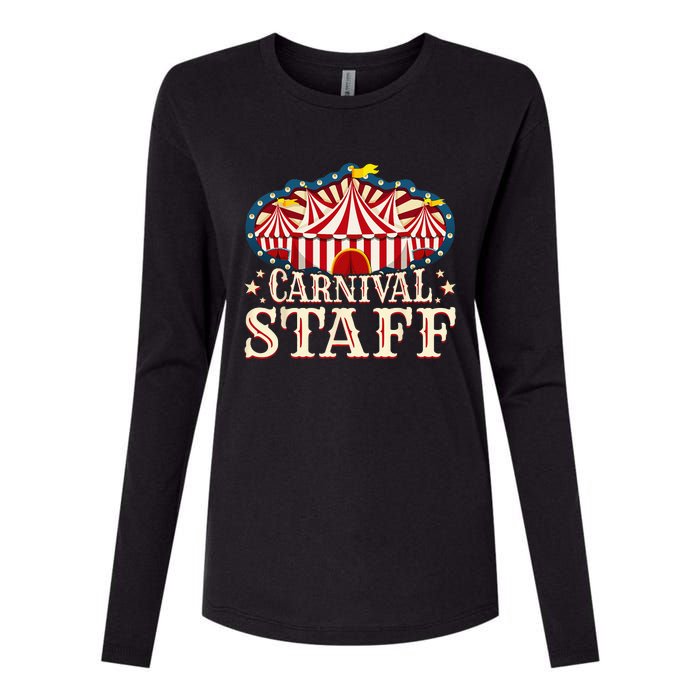 Carnival Staff Womens Cotton Relaxed Long Sleeve T-Shirt