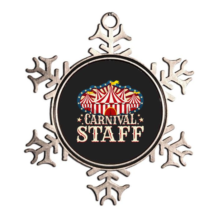 Carnival Staff Metallic Star Ornament