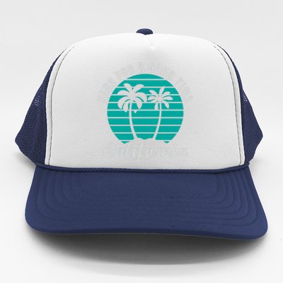 California Sunset Trucker Hat