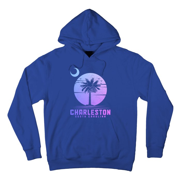 Charleston South Carolina Palmetto Moon Pride Vintage Great Gift Hoodie