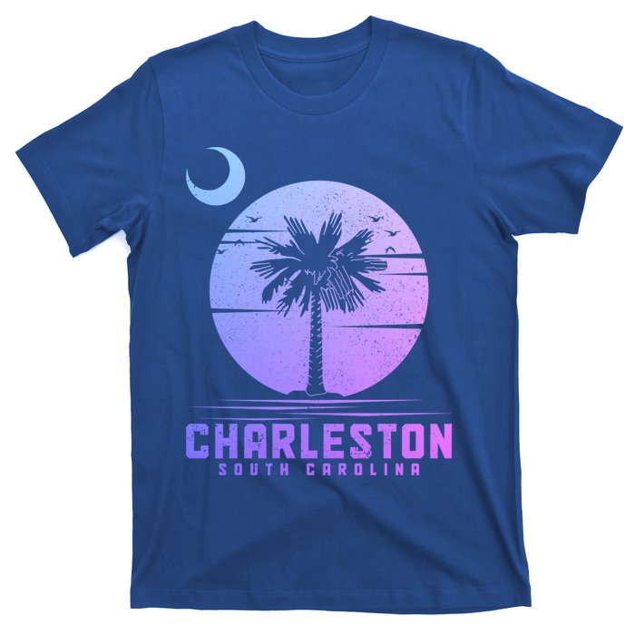 Charleston South Carolina Palmetto Moon Pride Vintage Great Gift T-Shirt