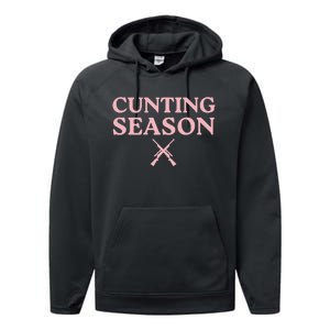 Cunting Season Performance Fleece Hoodie