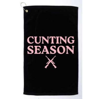 Cunting Season Golf Towel