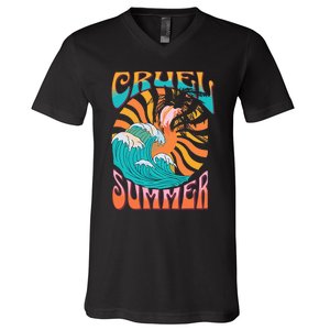 C.R.U.E.L. S.U.M.M.E.R V-Neck T-Shirt