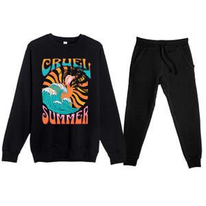 C.R.U.E.L. S.U.M.M.E.R Premium Crewneck Sweatsuit Set