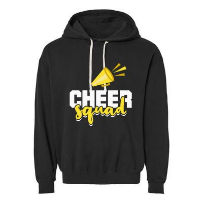 Cheer Squad Cheerleading Funny Cheerleader Garment-Dyed Fleece Hoodie