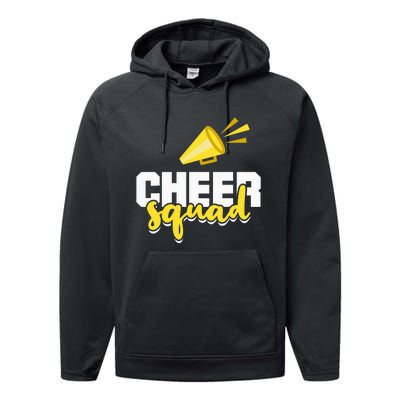 Cheer Squad Cheerleading Funny Cheerleader Performance Fleece Hoodie