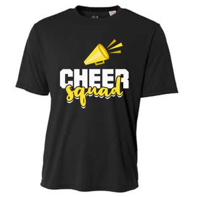 Cheer Squad Cheerleading Funny Cheerleader Cooling Performance Crew T-Shirt