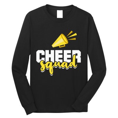 Cheer Squad Cheerleading Funny Cheerleader Long Sleeve Shirt