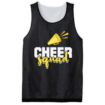 Cheer Squad Cheerleading Funny Cheerleader Mesh Reversible Basketball Jersey Tank