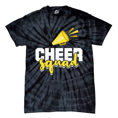 Cheer Squad Cheerleading Funny Cheerleader Tie-Dye T-Shirt