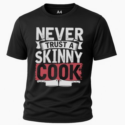 Cooking Skinny Chef Hobby Chef Culinary Funny Cook Meaningful Gift Performance Shirt