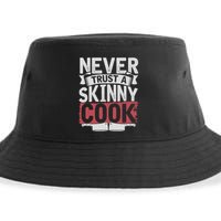 Cooking Skinny Chef Hobby Chef Culinary Funny Cook Meaningful Gift Sustainable Bucket Hat