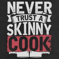 Cooking Skinny Chef Hobby Chef Culinary Funny Cook Meaningful Gift 11oz C Handle Ceramic Mug