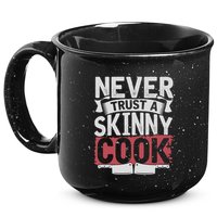 Cooking Skinny Chef Hobby Chef Culinary Funny Cook Meaningful Gift 15oz Campfire Ceramic Mug