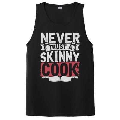 Cooking Skinny Chef Hobby Chef Culinary Funny Cook Meaningful Gift PosiCharge Competitor Tank