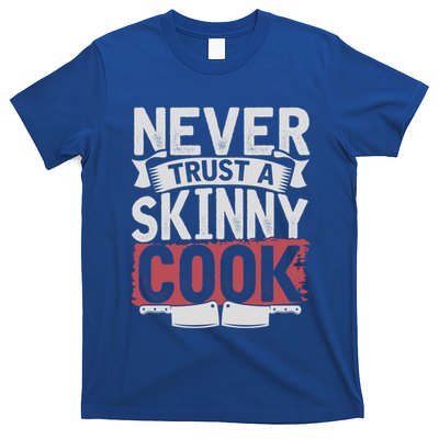 Cooking Skinny Chef Hobby Chef Culinary Funny Cook Meaningful Gift T-Shirt