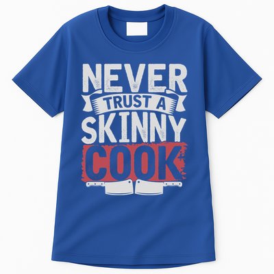 Cooking Skinny Chef Hobby Chef Culinary Funny Cook Meaningful Gift Tall T-Shirt