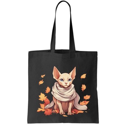 Cute Sphynx Cat Autumn Hairless Adorable Sphynx Cat Lover Bag