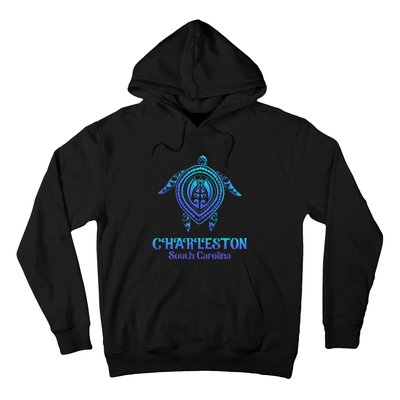 Charleston South Carolina Beach Charleston Sc Sea Turtle Hoodie