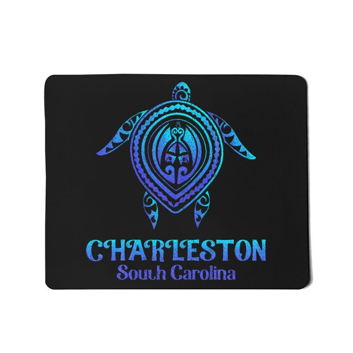 Charleston South Carolina Beach Charleston Sc Sea Turtle Mousepad