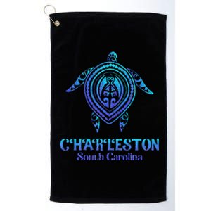 Charleston South Carolina Beach Charleston Sc Sea Turtle Platinum Collection Golf Towel