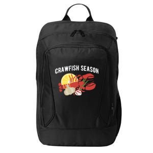 Crawfish Season Crustaceans Crayfish Gift City Backpack