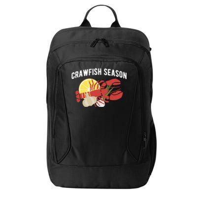 Crawfish Season Crustaceans Crayfish Gift City Backpack