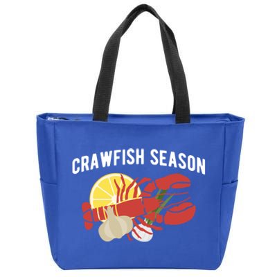 Crawfish Season Crustaceans Crayfish Gift Zip Tote Bag