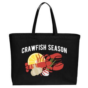 Crawfish Season Crustaceans Crayfish Gift Cotton Canvas Jumbo Tote