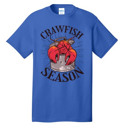 Crawfish Season Crawfish Boil Crew Cajun Lover Gift Tall T-Shirt