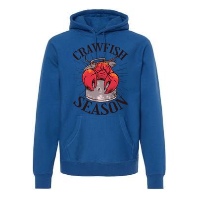 Crawfish Season Crawfish Boil Crew Cajun Lover Gift Premium Hoodie